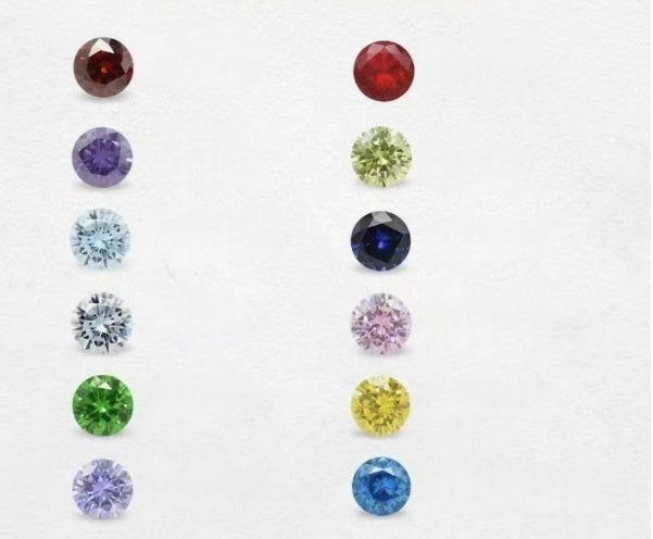 Preorder: Custom Mixed Birthstone Necklace and Matching ring