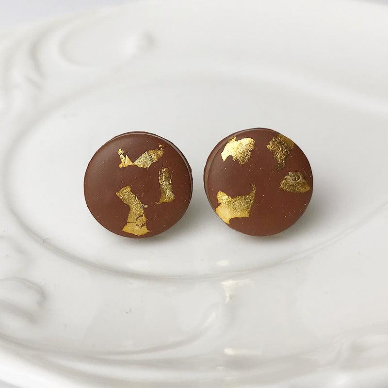 *RTS* Gold Fleck Clay Studs