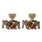 *Sports Mom Acrylic Earrings*