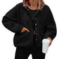 Fleece Button Down Sherpa Jacket