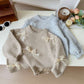 Little Girls Holiday Bow Sweater