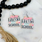 *RTS* First day of School Earrings