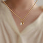 Preorder: Lustrous Pearl and Gold Ball Necklace