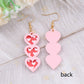*RTS*  Acrylic Heart Dangles