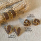 Cocoa Love Studs