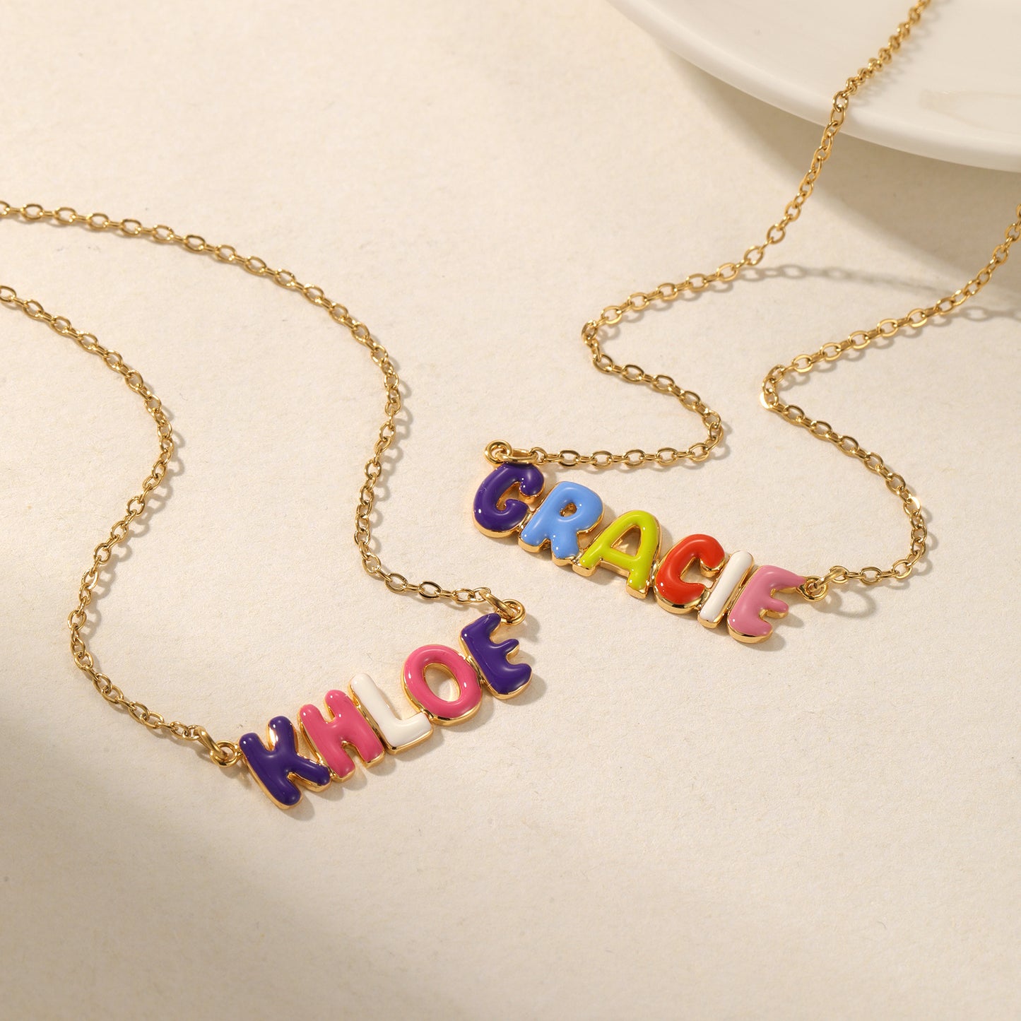 Preorder: Color Pop Name Necklace