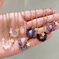 Starry Skies Natural Stone Charm Necklace