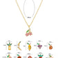 Fruitful Charm Necklace