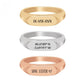 PREORDER: Signature Engraved Stainless Ring