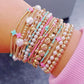 Cotton Candy Charm Bracelet Stack