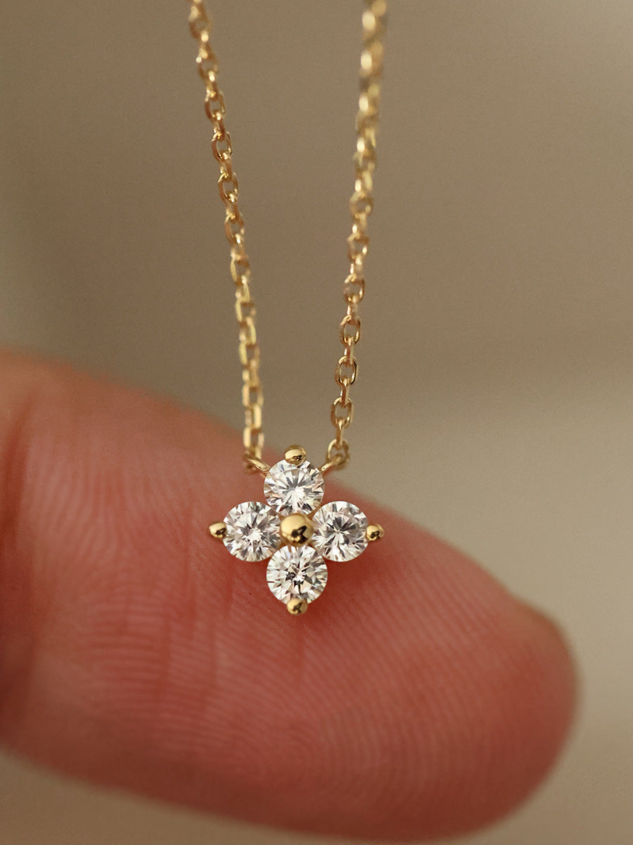 Preorder: Dainty Floral Pendant Necklace and Ring