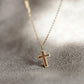Graceful Cross Pendant Necklace*
