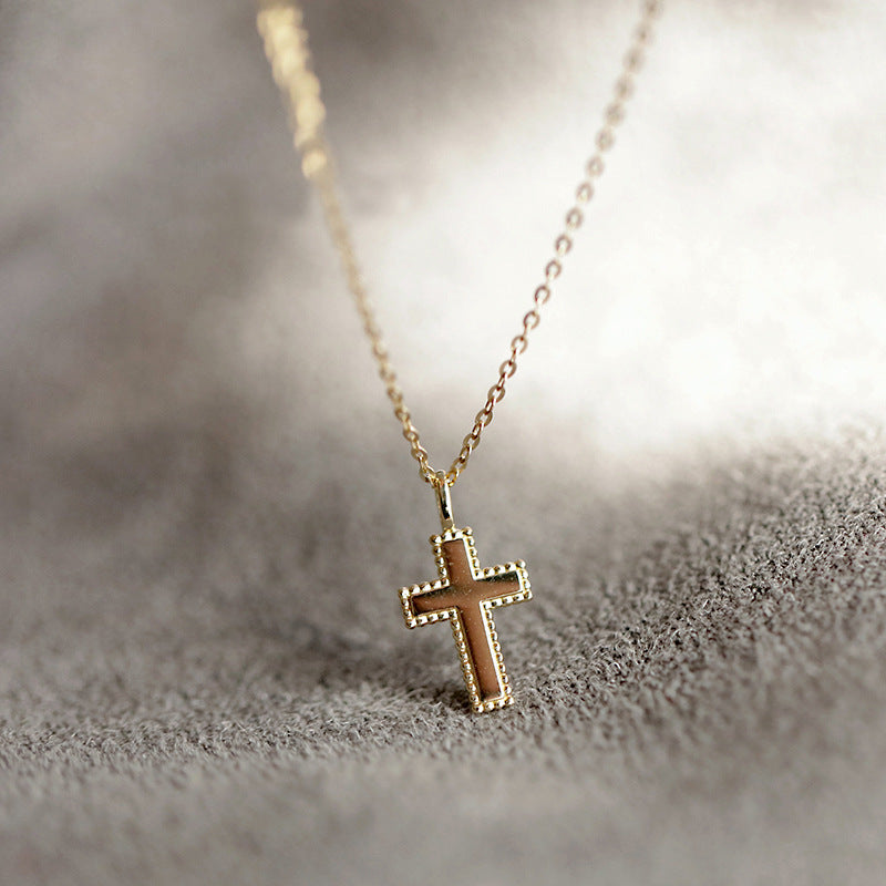 Graceful Cross Pendant Necklace*