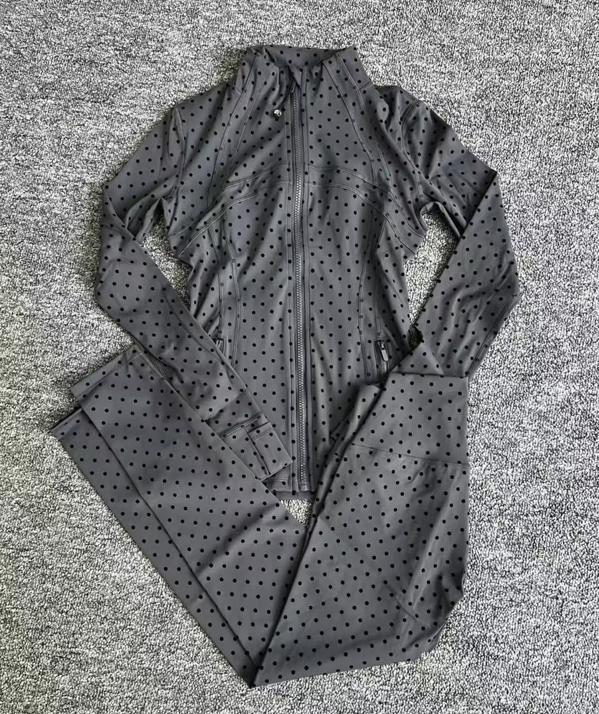 Luxe Dot Activewear Set