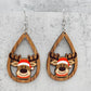 *RTS* Holiday Wood Teardrop Dangles