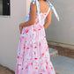 Blush Blossom Maxi Dress