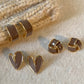Cocoa Love Studs