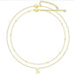 Layered Initial Necklace