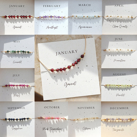 *Preorder: Birthstone Bliss Crystal Bracelet*