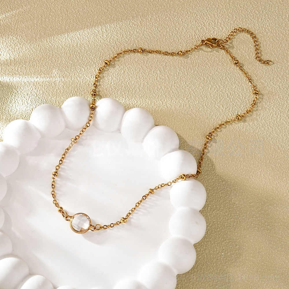 PREORDER: Luna Glow Bezel Necklace