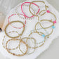Cotton Candy Charm Bracelet Stack
