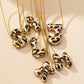 Wild Initial Necklace