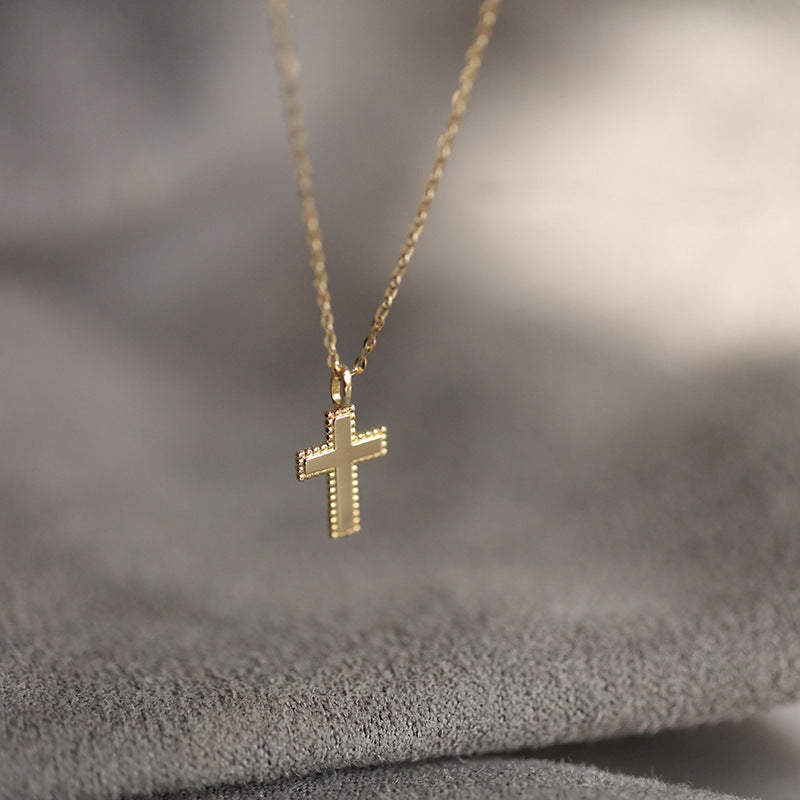 Graceful Cross Pendant Necklace*