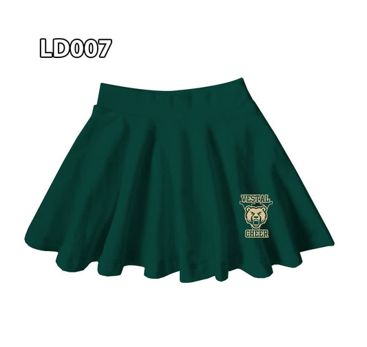 Vestal Cheer Skort