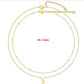 Layered Initial Necklace