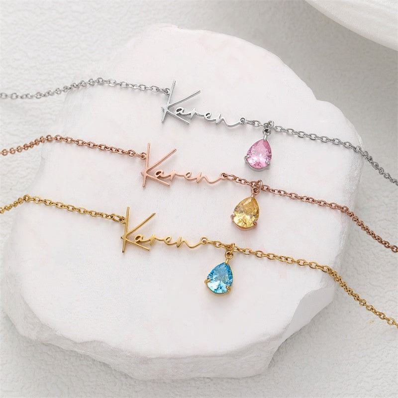 Made Just For You Personalized Birthstone Necklace