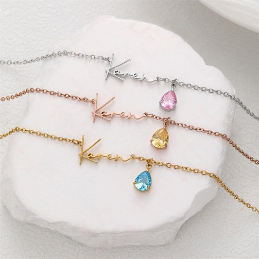 Made Just For You Personalized Birthstone Necklace