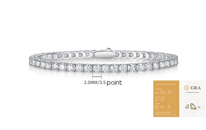 Preorder: LUXE Moissaite Tennis Bracelet