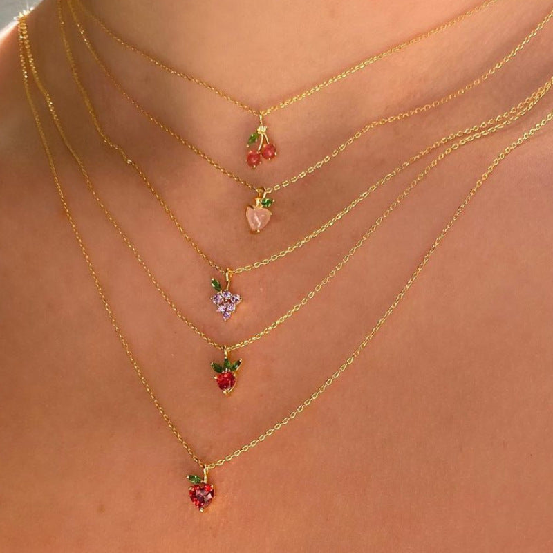 Fruitful Charm Necklace