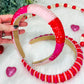 *RTS* Glamour Pink Beaded Headbands