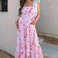 Blush Blossom Maxi Dress