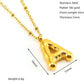 Preorder: Bubble Letter Initial Necklace