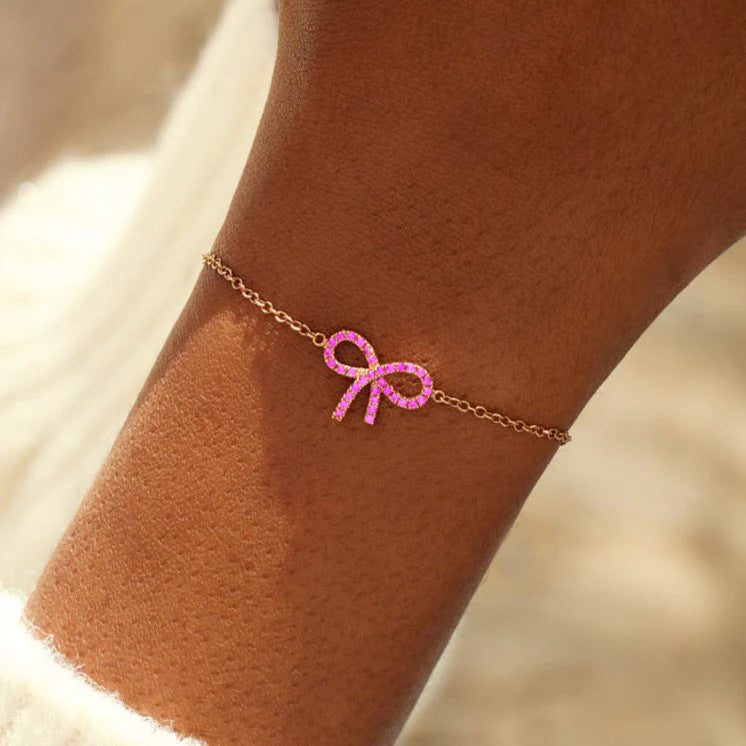 Pink Ribbon Bracelet