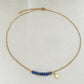 Starry Skies Natural Stone Charm Necklace