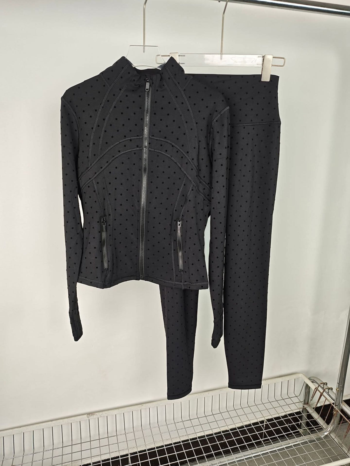 Luxe Dot Activewear Set