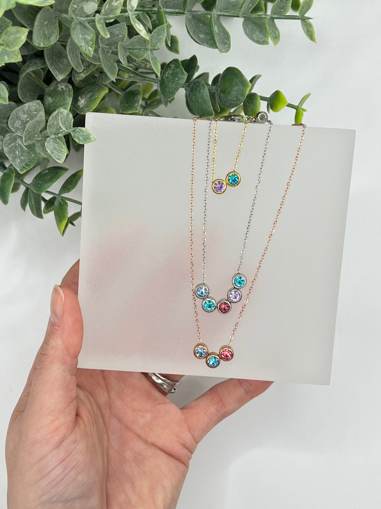 RERUN Custom Birth stone Jewelry