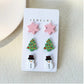 Winter Acrylic Studs Sets