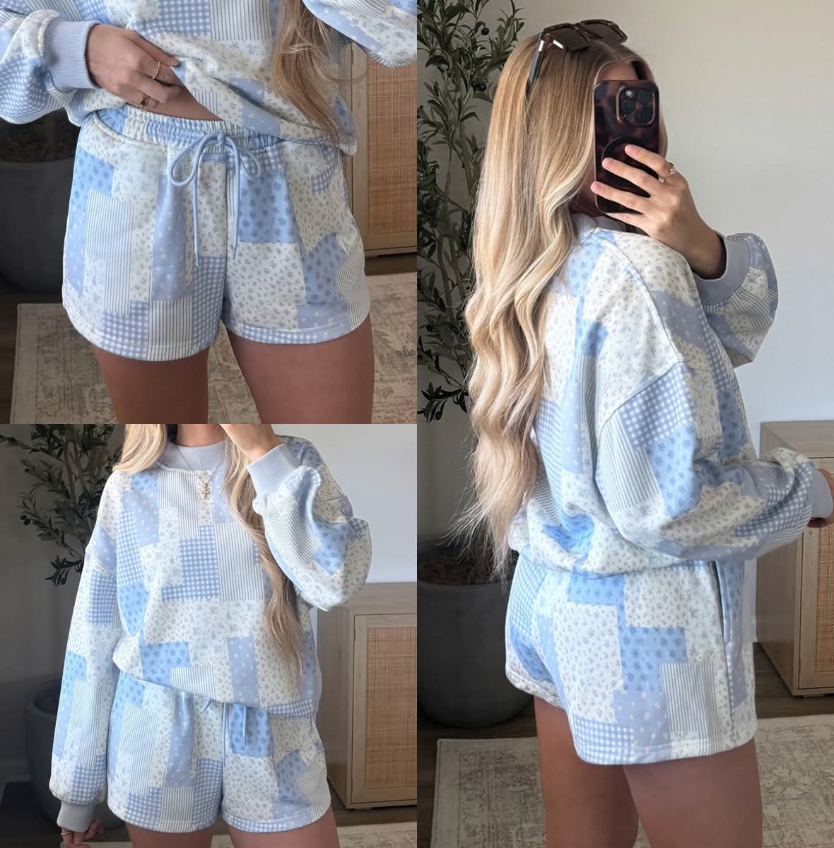 Patchwork Petals Lounge Set