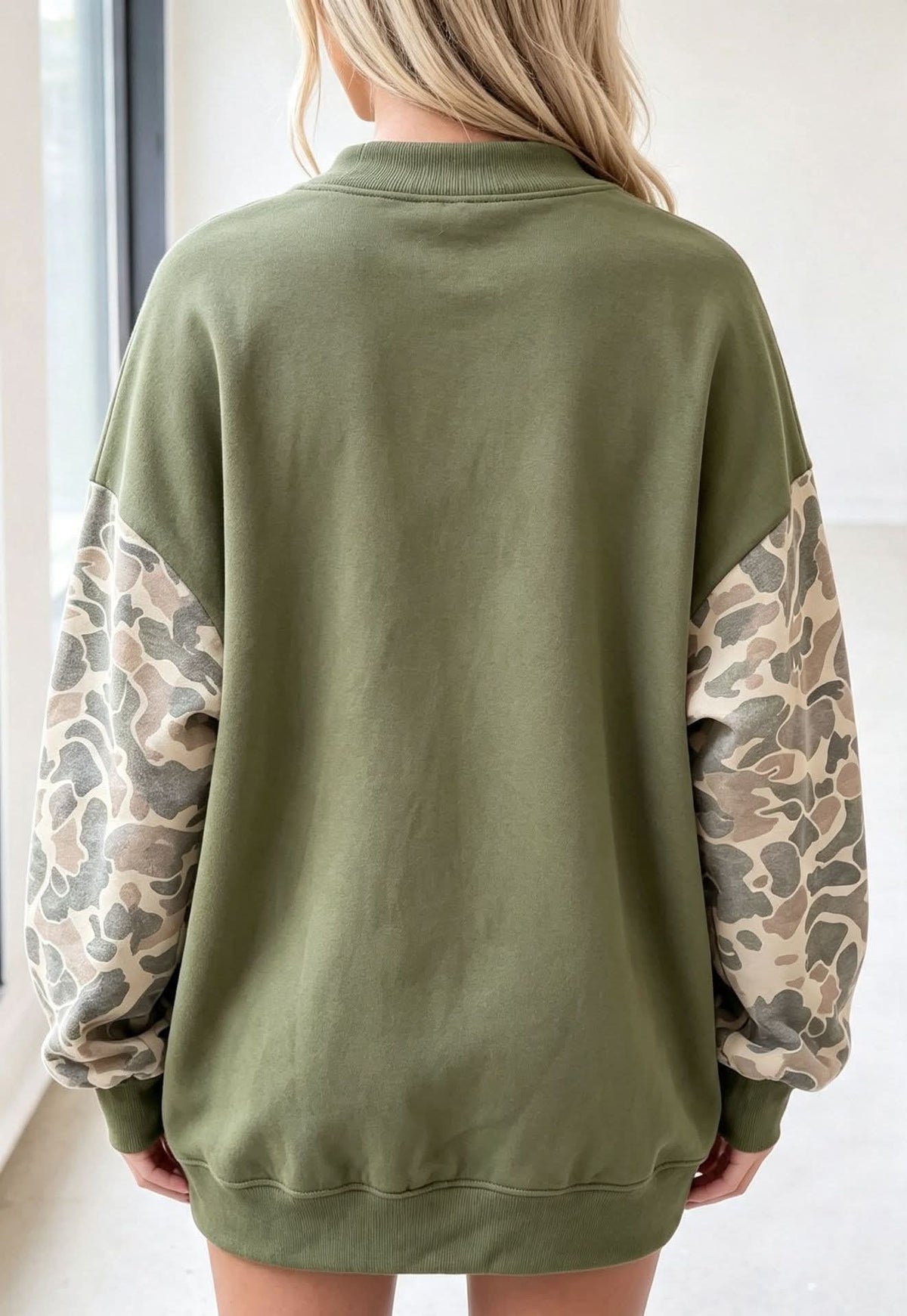 Cozy Camo Sweater