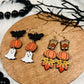 *RTS* Fall/ Halloween Wooden Earring