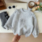 Little Girls Holiday Bow Sweater