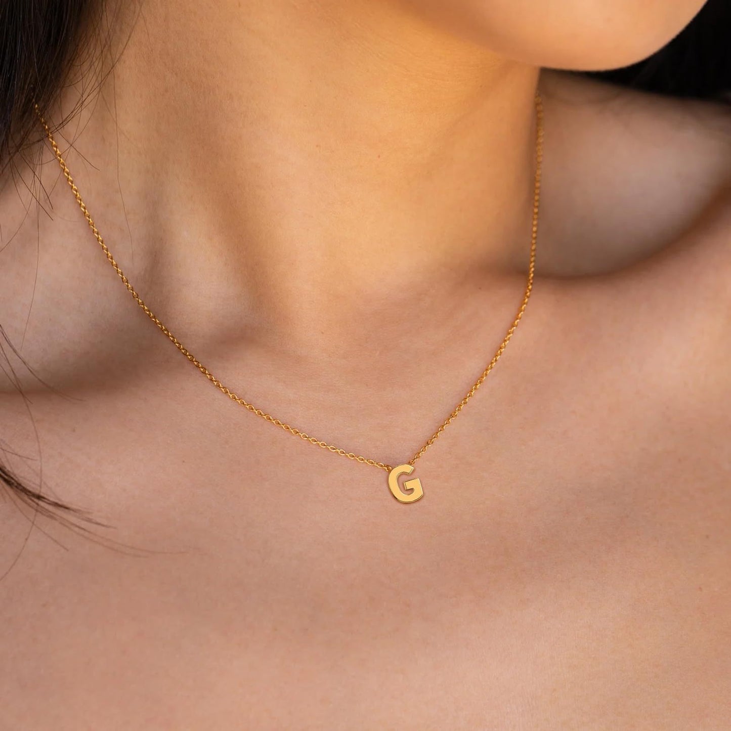 Layered Initial Necklace