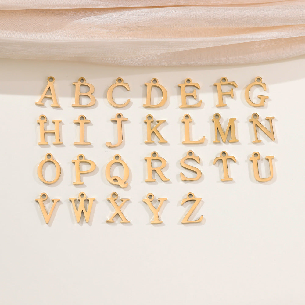 PREORDER: Initial Necklace with Birthstone Accents