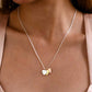 Preorder: Custom Engraved Heart Charm Necklace