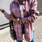 Plaid and Cozy Shacket