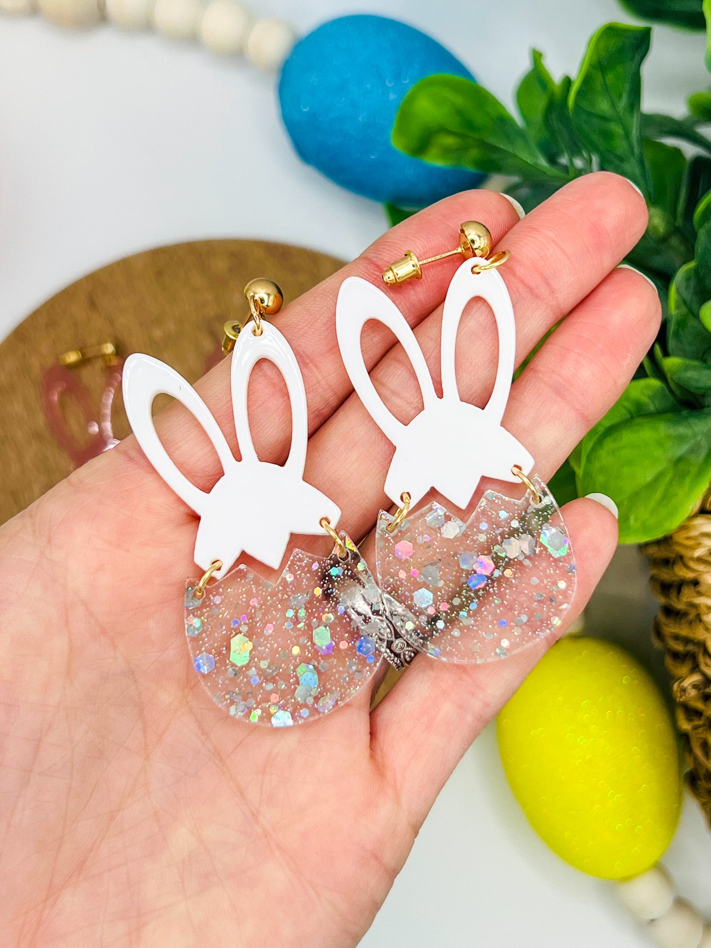 RTS: Glitter Easter Bunny Eggs